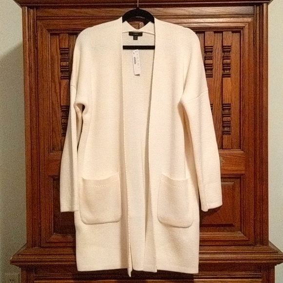 J. Crew Sweaters - NWT J.Crew White Cardigan